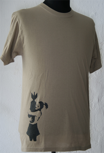 Girl with a Bomb (Antiwar)